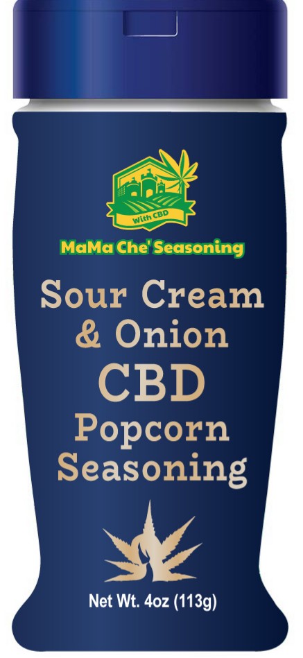 Sour Cream and Onion W/ CBD Popcorn Seasoning